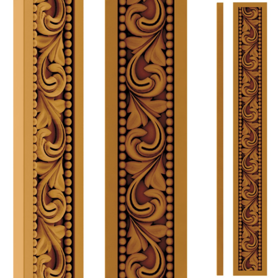 Wood Carving Pattern stl File