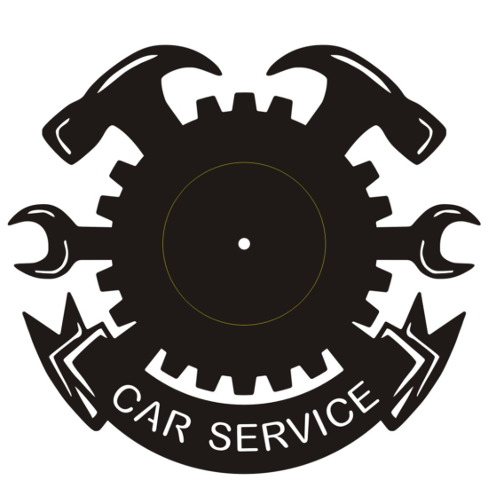 Clock Car Service Free Vector