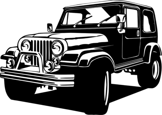 Jeep 4×4 Free Vector