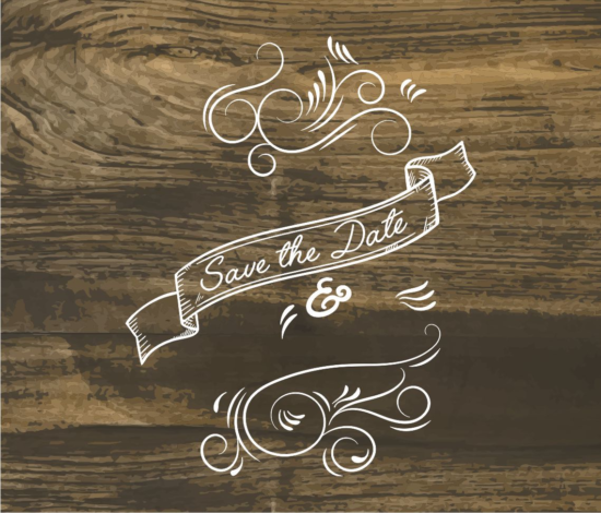 Save The Date dxf File