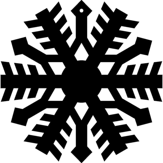 Snowflake dxf File