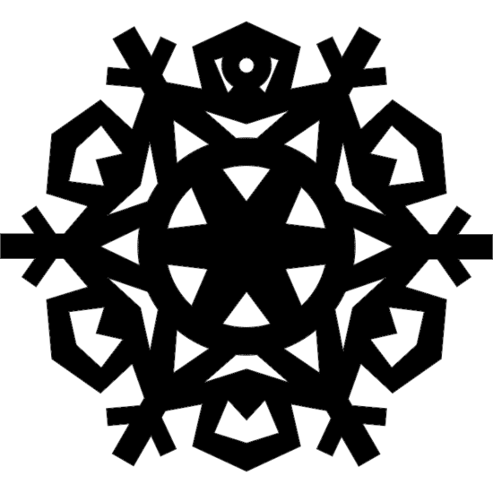 Snowflake dxf File