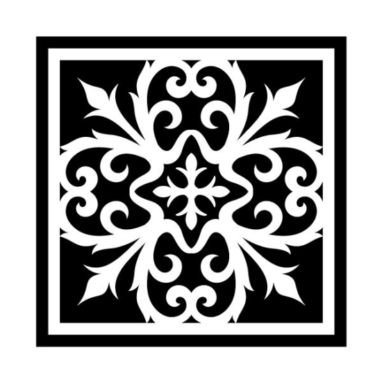 Stencil design Great for the laser cutter dxf File