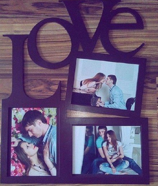 Laser Cut February 14 Photo Frames Free Vector