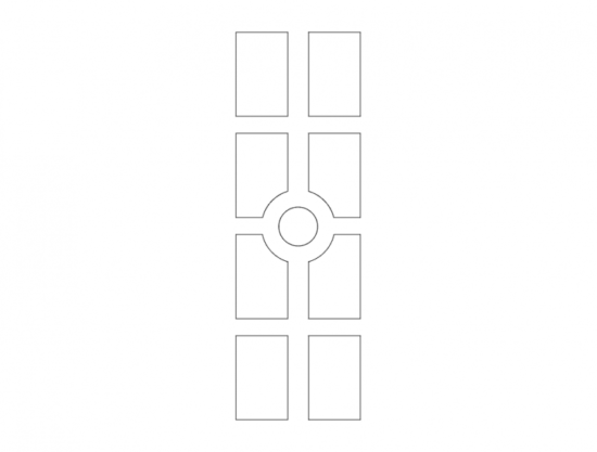 Mdf Door Design 19 dxf File