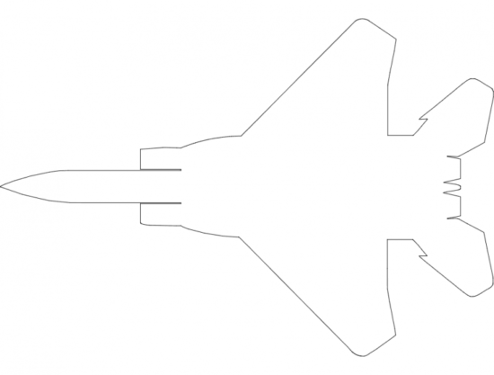 F15 dxf File