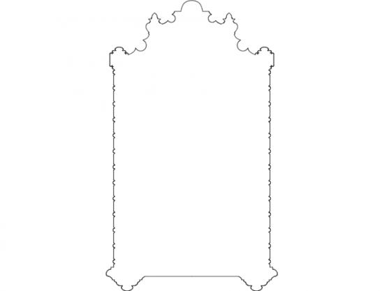 Ornament Deco dxf File