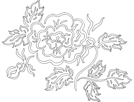 Flower 2 dxf File