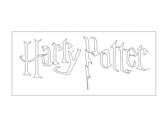 Herry Potter 2 dxf File