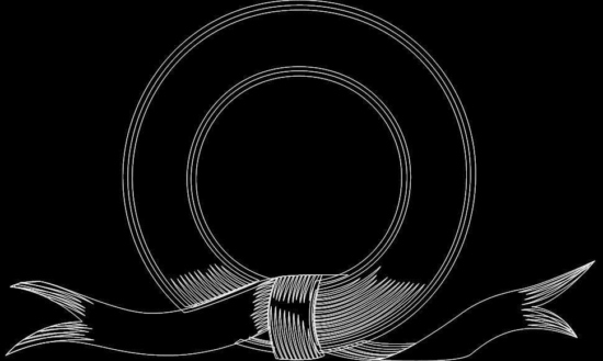 Mirror Frame 0440 dxf File