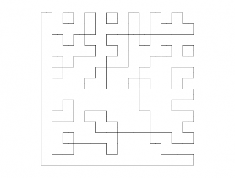 Barcode dxf File - FilesCnc.com