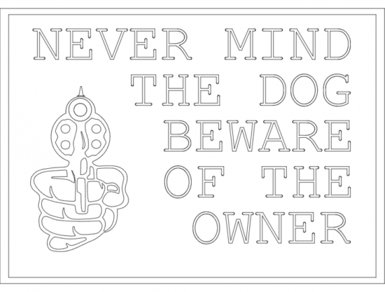 Beware Owner dxf File