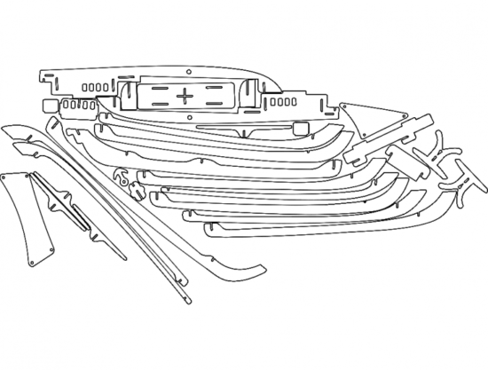 Ship Set dxf File