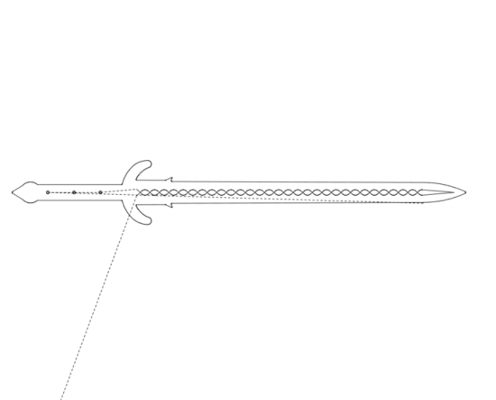 Sword dxf File