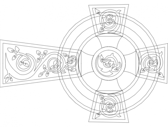 Cross 1 dxf File