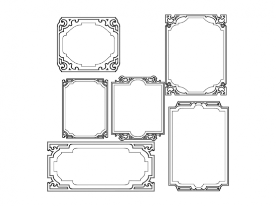 Frames dxf File