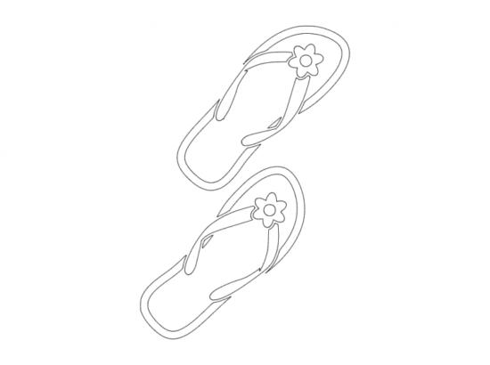 flip-flops dxf File