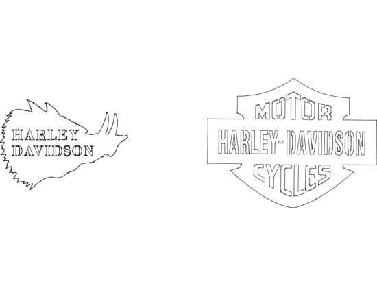 Harley Davidson dxf File