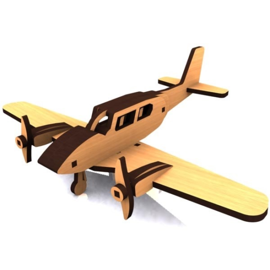 Piper Cherokee Aircraft Model DXF File