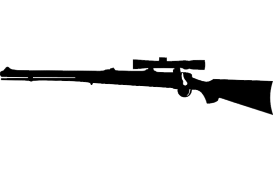 Rifle dxf File