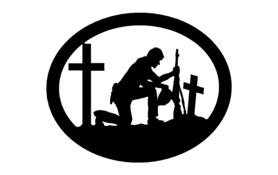 Soldier With Crosses dxf File