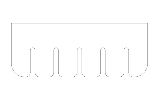 Holder slots export dxf File