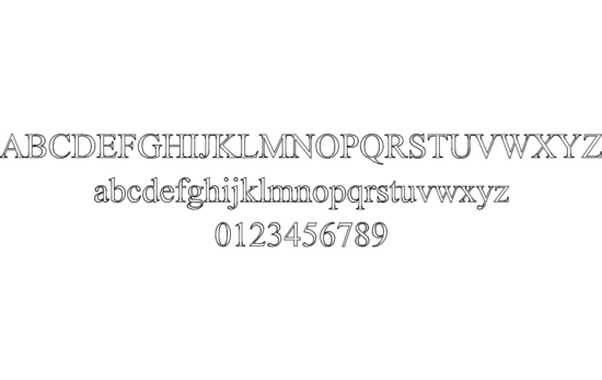 Iskoola Font dxf File