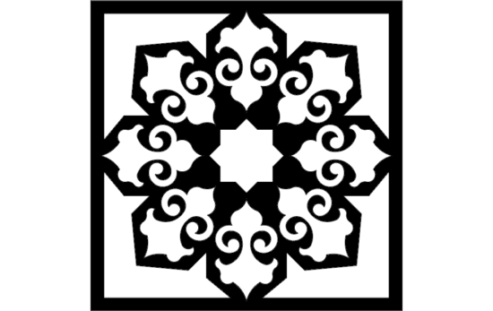 Islamic pattern dxf File