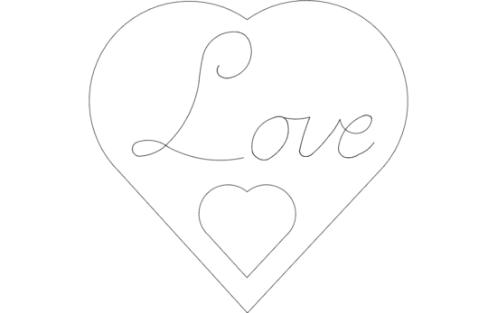 Love sing script dxf File