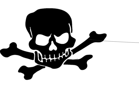 Skull Silhouette dxf File