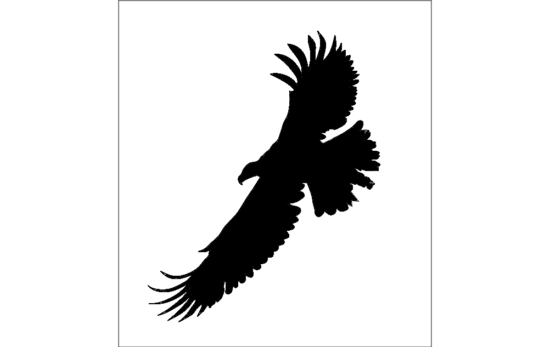 Eagle Logo dxf File