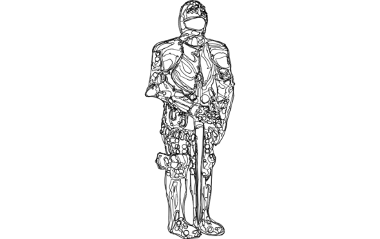 Armorsuit 2 dxf File