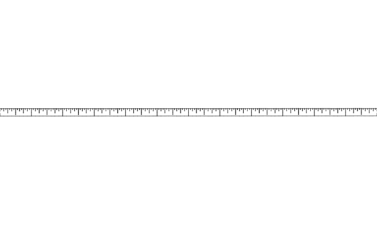 12 Inch Ruler dxf File