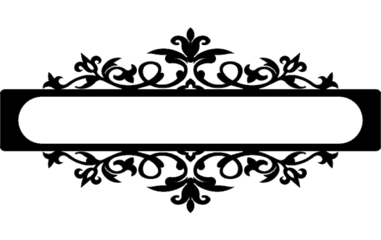 Flower Scroll dxf File