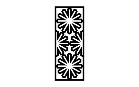 Islamic Pattern- 9 dxf File