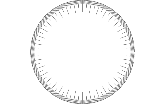 360 wheel dxf File