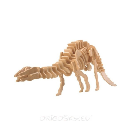 Apatosaurus 3D Puzzle DXF File