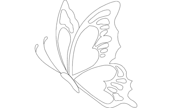 Butterfly dxf file