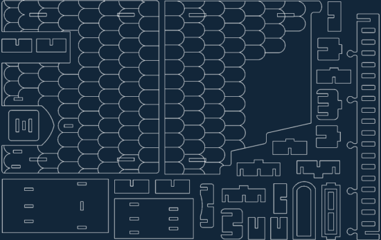 Fantasy Villas 11 dxf file