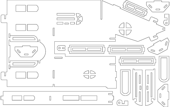 Fantasy Villa 6 dxf file