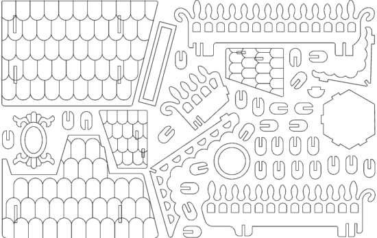 Fantasy Villas 3 dxf file