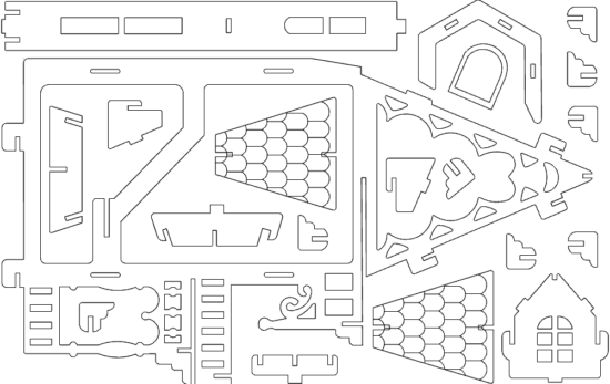 Fantasy Villas 2 dxf file