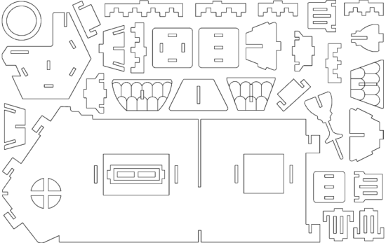 Fantasy Villas 1 dxf file