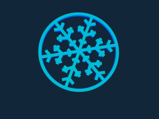 Snowflake stl file