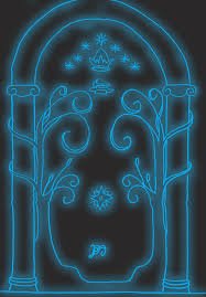 The doors of Durin dxf file