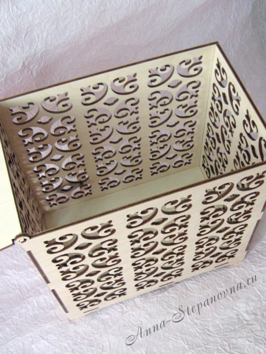 Wedding Box Laser Cut Free Vector