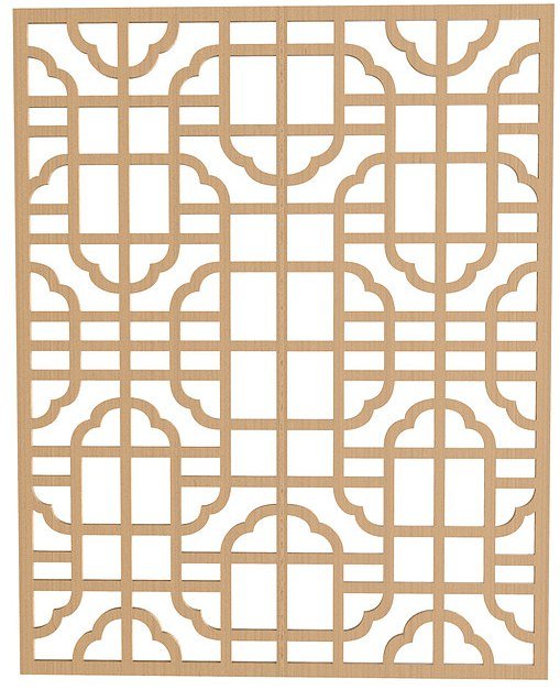 Fancy Separator Pattern DXF File