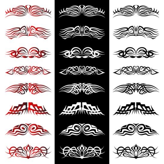 Tribal Tattoo Vectors Free Vector