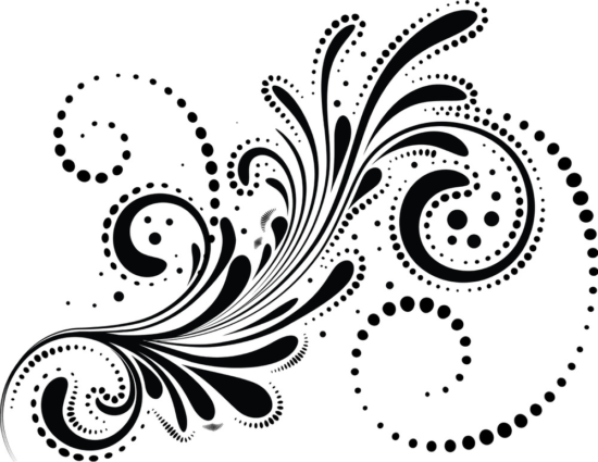 Abstract Swirl Design Element Free Vector