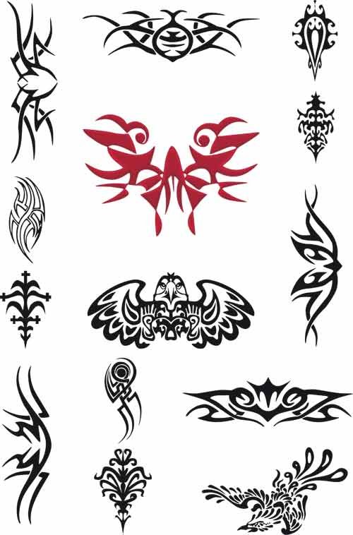 Tattoo Design Vectors Free Vector